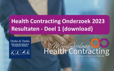 Resultaten Health Contracting Onderzoek 2023 (deel 1)